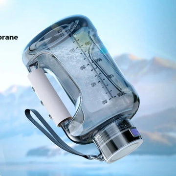 Hydrogen Water Bottle 1.5L Hydrogen Rich Portable Sports Water Bottle Rich Molecular Hydrogen Water Generator